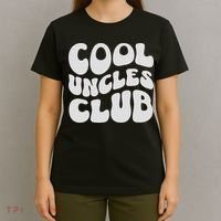 Cool Uncles Club Best Uncle Ever Pregnancy Announcement Fun T-Shirt thumb 4