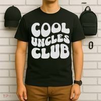 Cool Uncles Club Best Uncle Ever Pregnancy Announcement Fun T-Shirt thumb 6