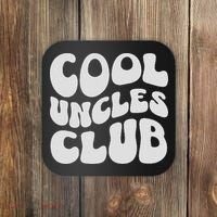 Cool Uncles Club Best Uncle Ever Pregnancy Announcement Fun Coaster thumb 0