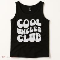 Cool Uncles Club Best Uncle Ever Pregnancy Announcement Fun Tank Top thumb 2