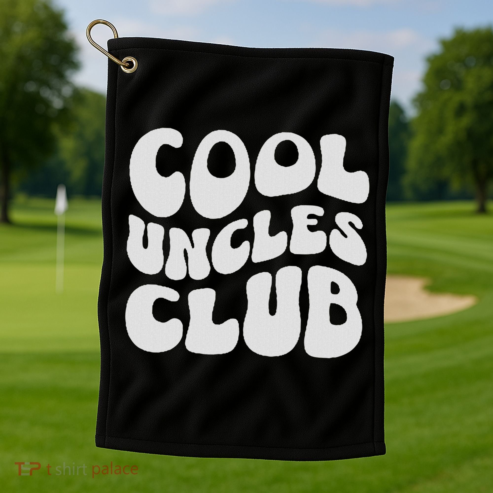 Cool Uncles Club Best Uncle Ever Pregnancy Announcement Fun Golf Towel
