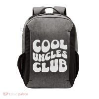 Cool Uncles Club Best Uncle Ever Pregnancy Announcement Fun Vector Backpack thumb 0