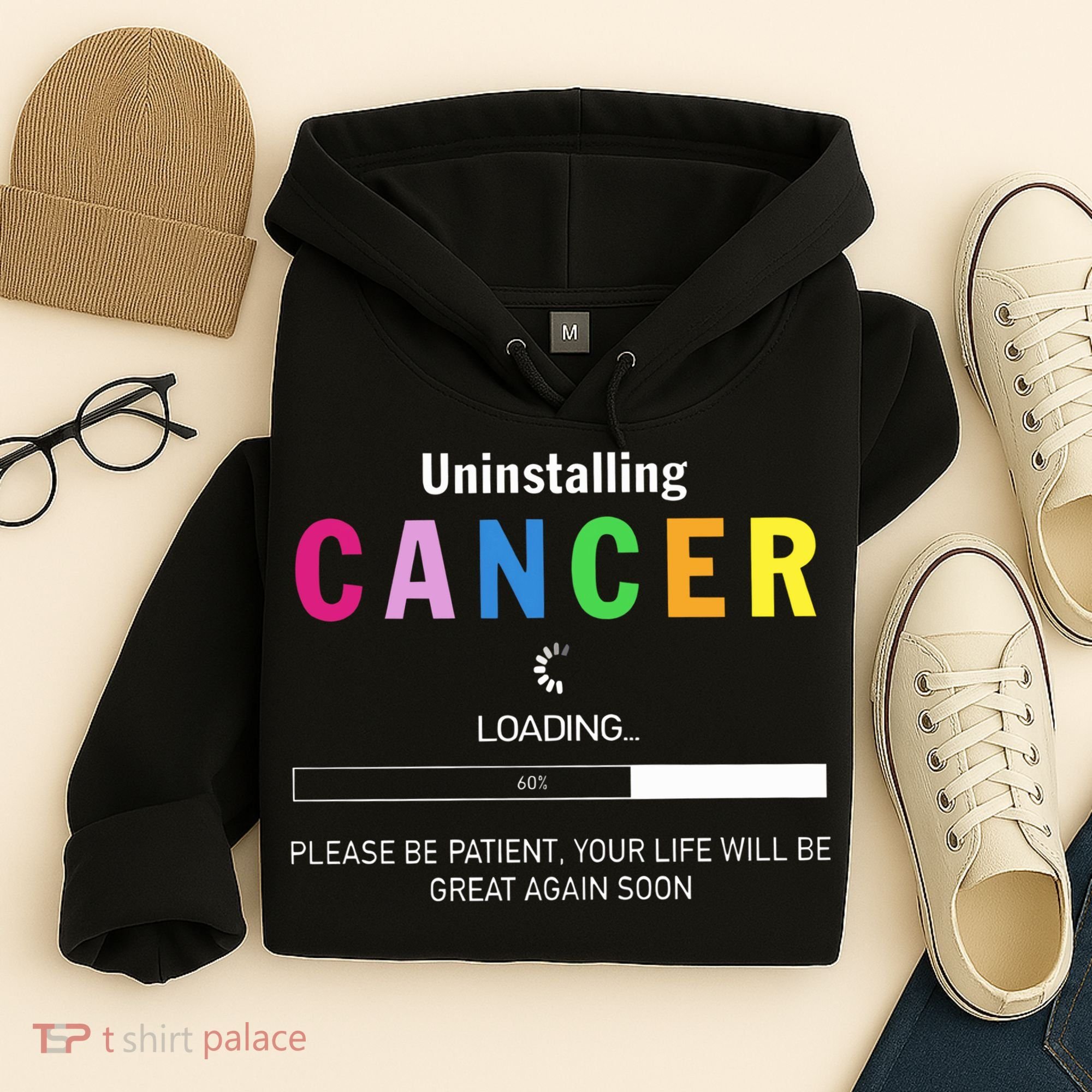 Cancer Uninstalling Hoodie