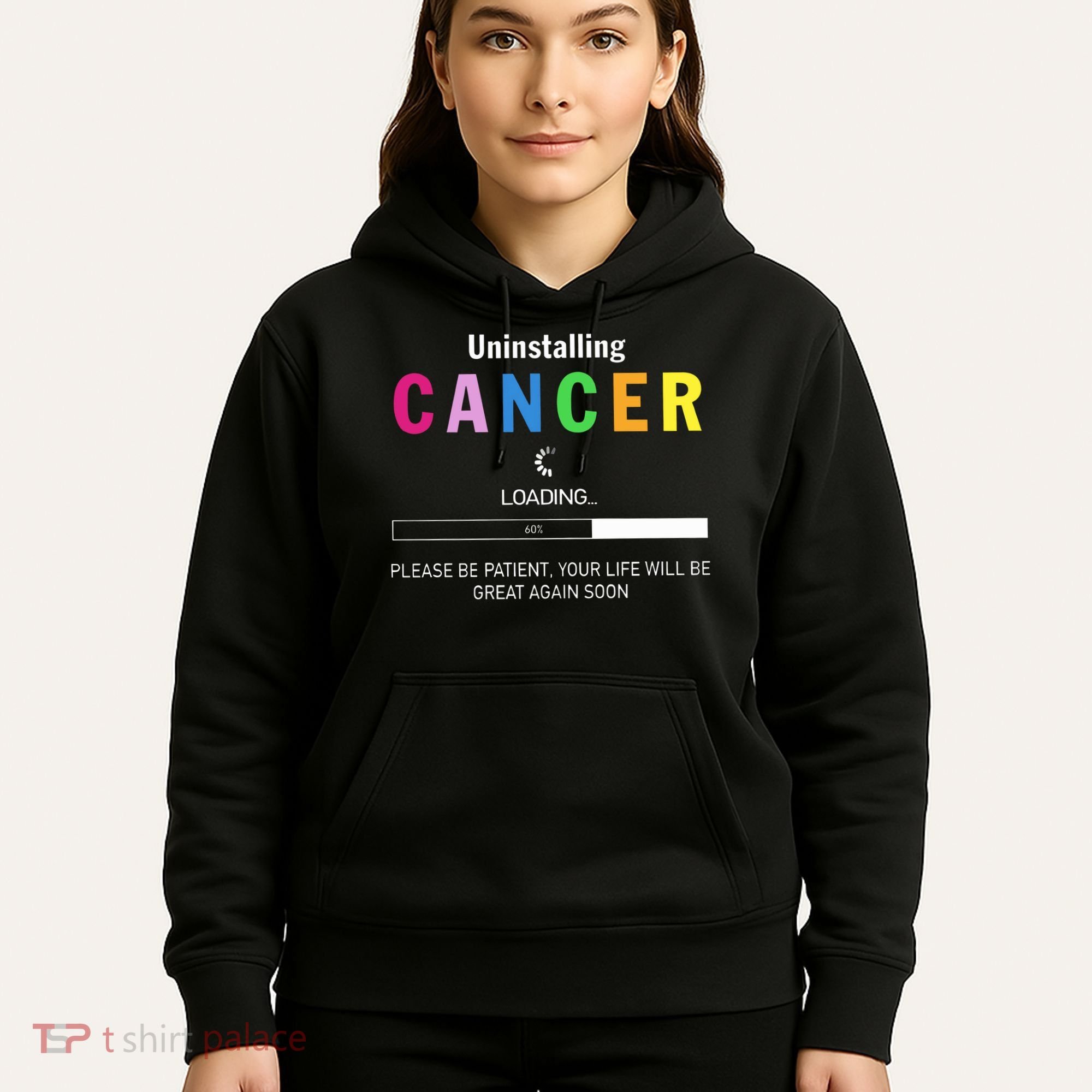 Cancer Uninstalling Hoodie