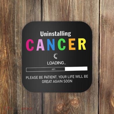 Cancer Uninstalling Coaster