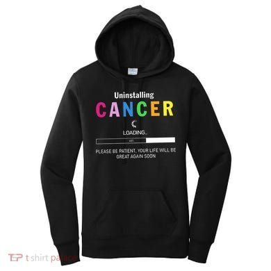 Cancer Uninstalling Women's Hoodie