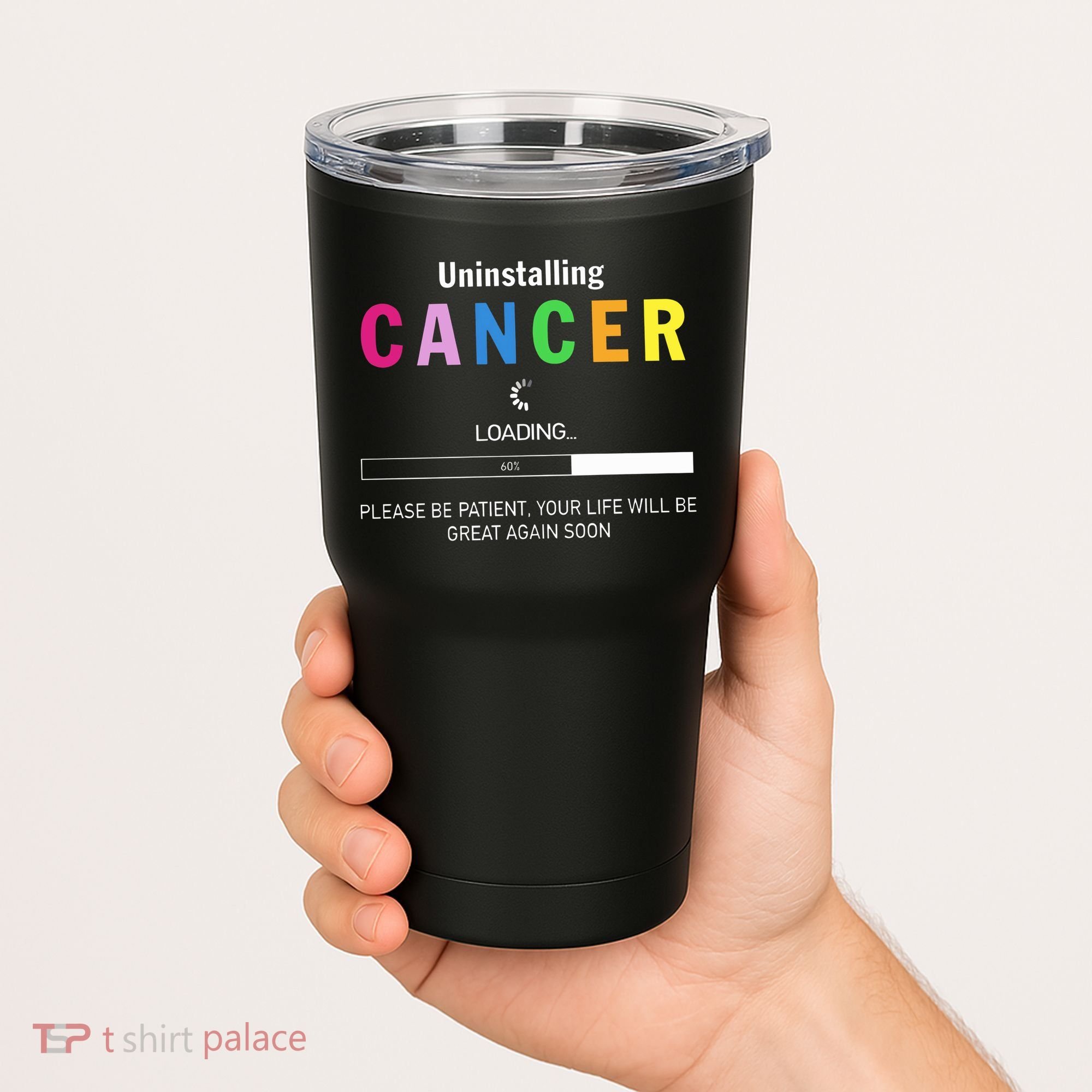 Cancer Uninstalling Tumbler