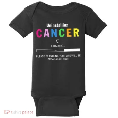 Cancer Uninstalling Baby Bodysuit