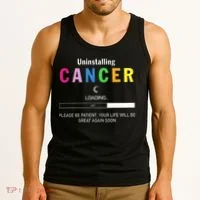 Cancer Uninstalling Tank Top thumb 3