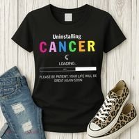 Cancer Uninstalling Women's T-Shirt thumb 3