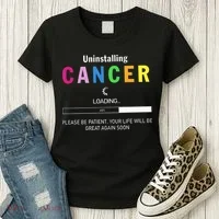 Cancer Uninstalling Women's T-Shirt thumb 3