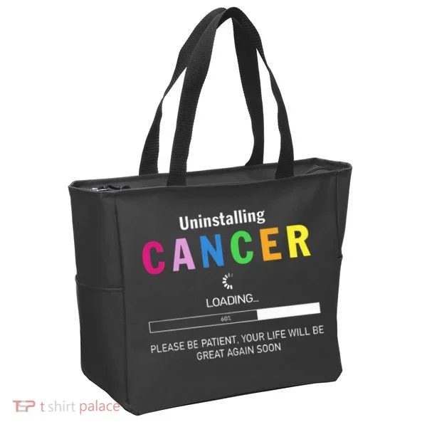 Cancer Uninstalling Tote Bag