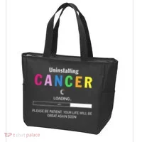 Cancer Uninstalling Tote Bag thumb 3