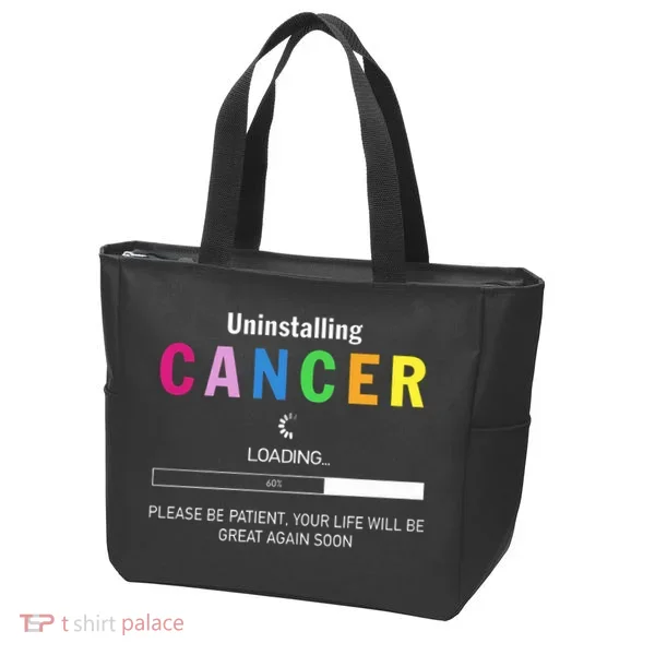 Cancer Uninstalling Tote Bag