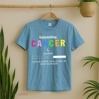 Cancer Uninstalling T-Shirt thumb 2