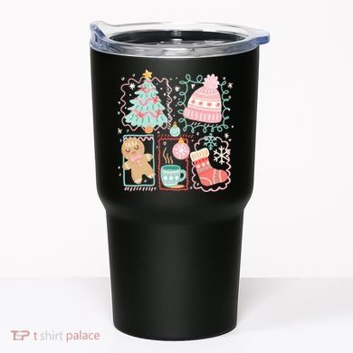 Cute Ugly Christmas Design Tree Coquette Tumbler