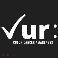 Check Ur Colon Cancer Awareness Ladies Heavyweight Boxy Pullover Hoodie thumb 2