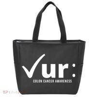 Check Ur Colon Cancer Awareness Tote Bag thumb 0