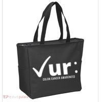Check Ur Colon Cancer Awareness Tote Bag thumb 2