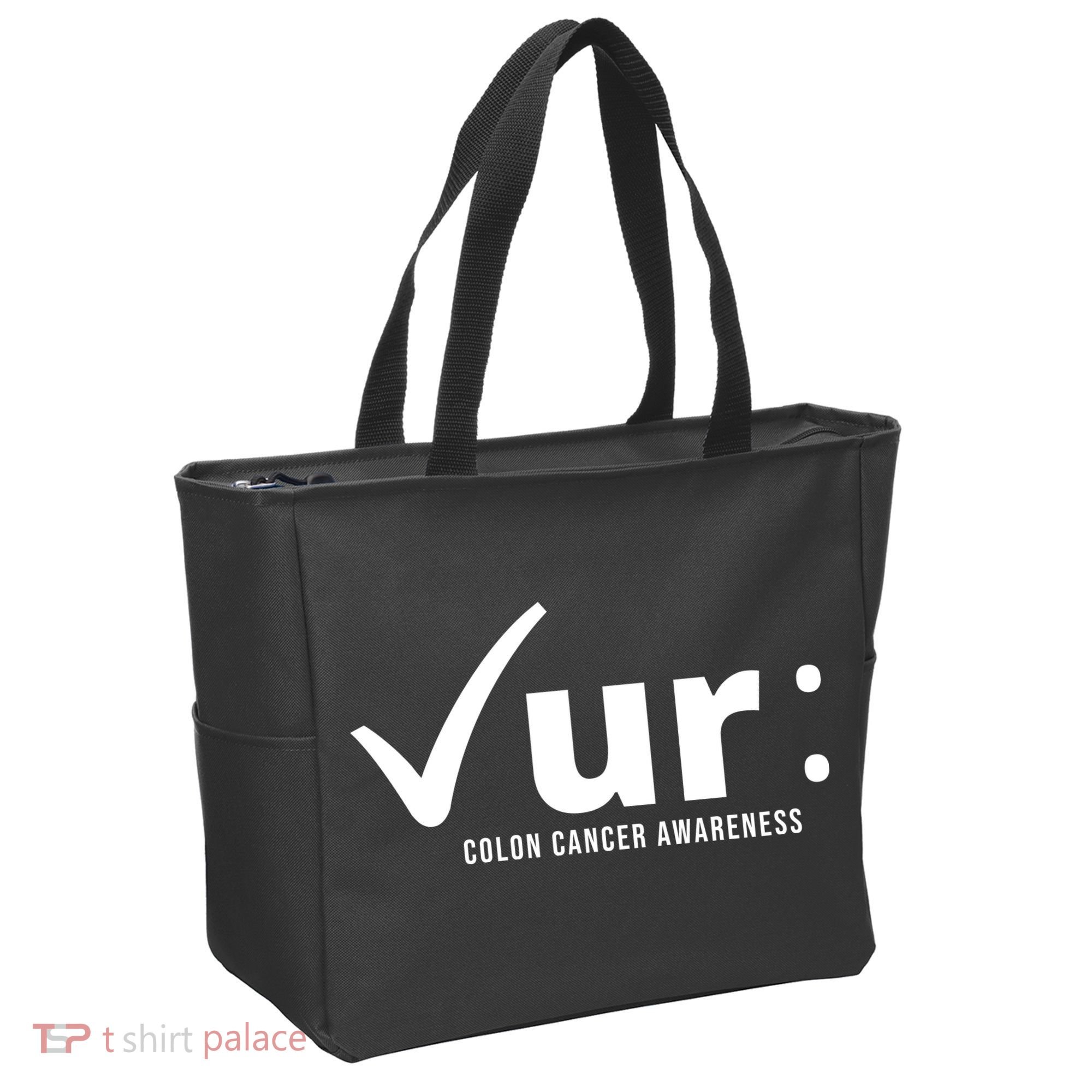 Check Ur Colon Cancer Awareness Tote Bag