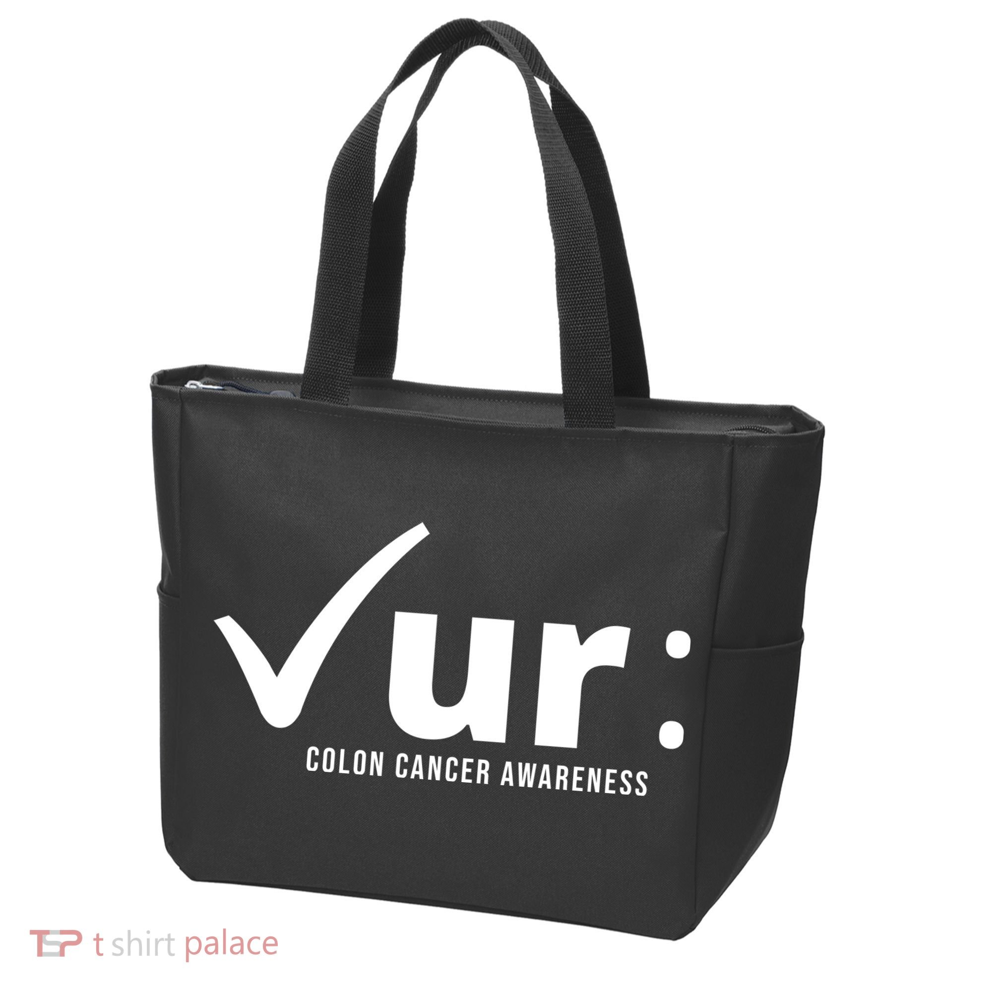 Check Ur Colon Cancer Awareness Tote Bag