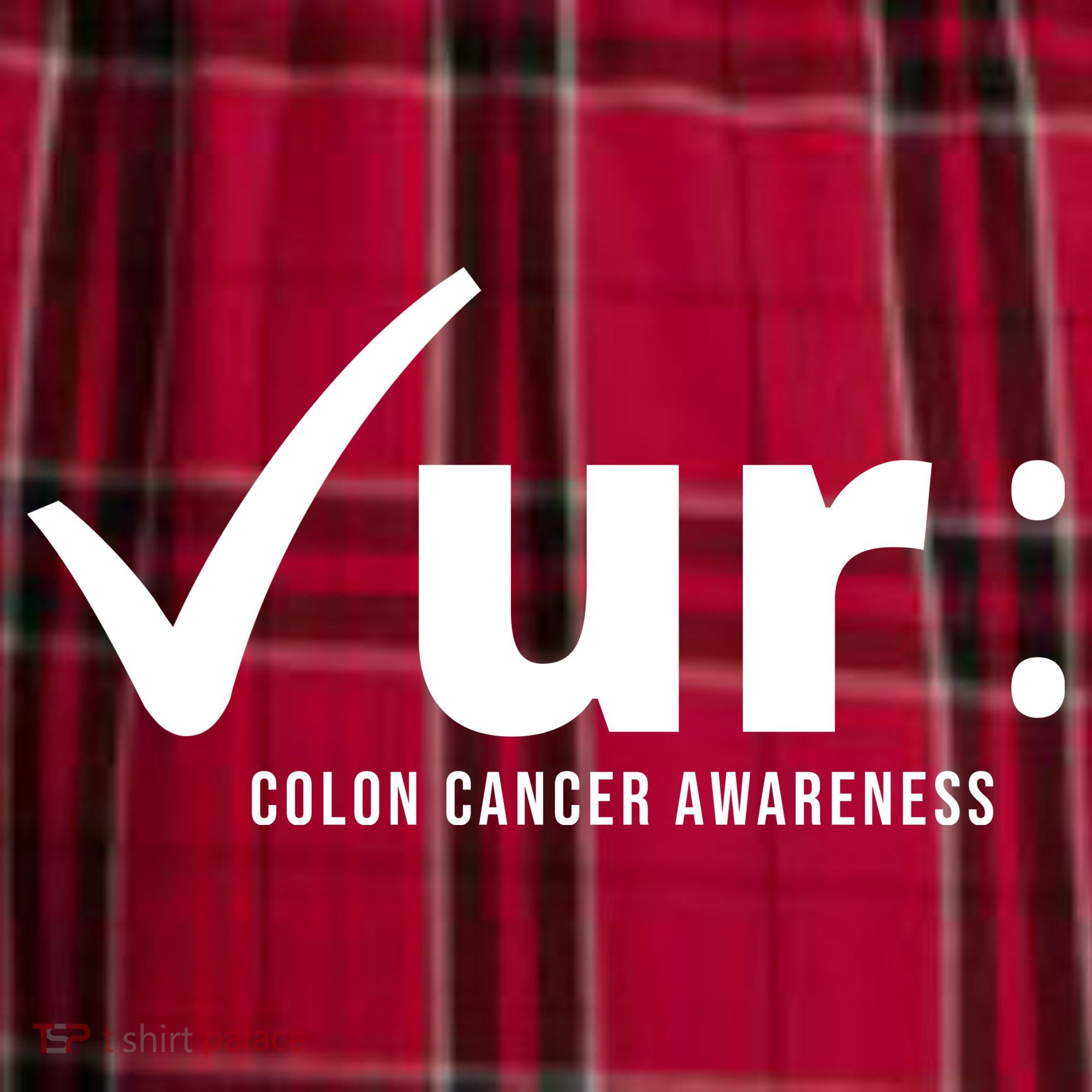 Check Ur Colon Cancer Awareness Men's Flannel Plaid Pajama Pants