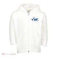Check Ur Colon Cancer Awareness Toddler Zip Fleece Hoodie thumb 0