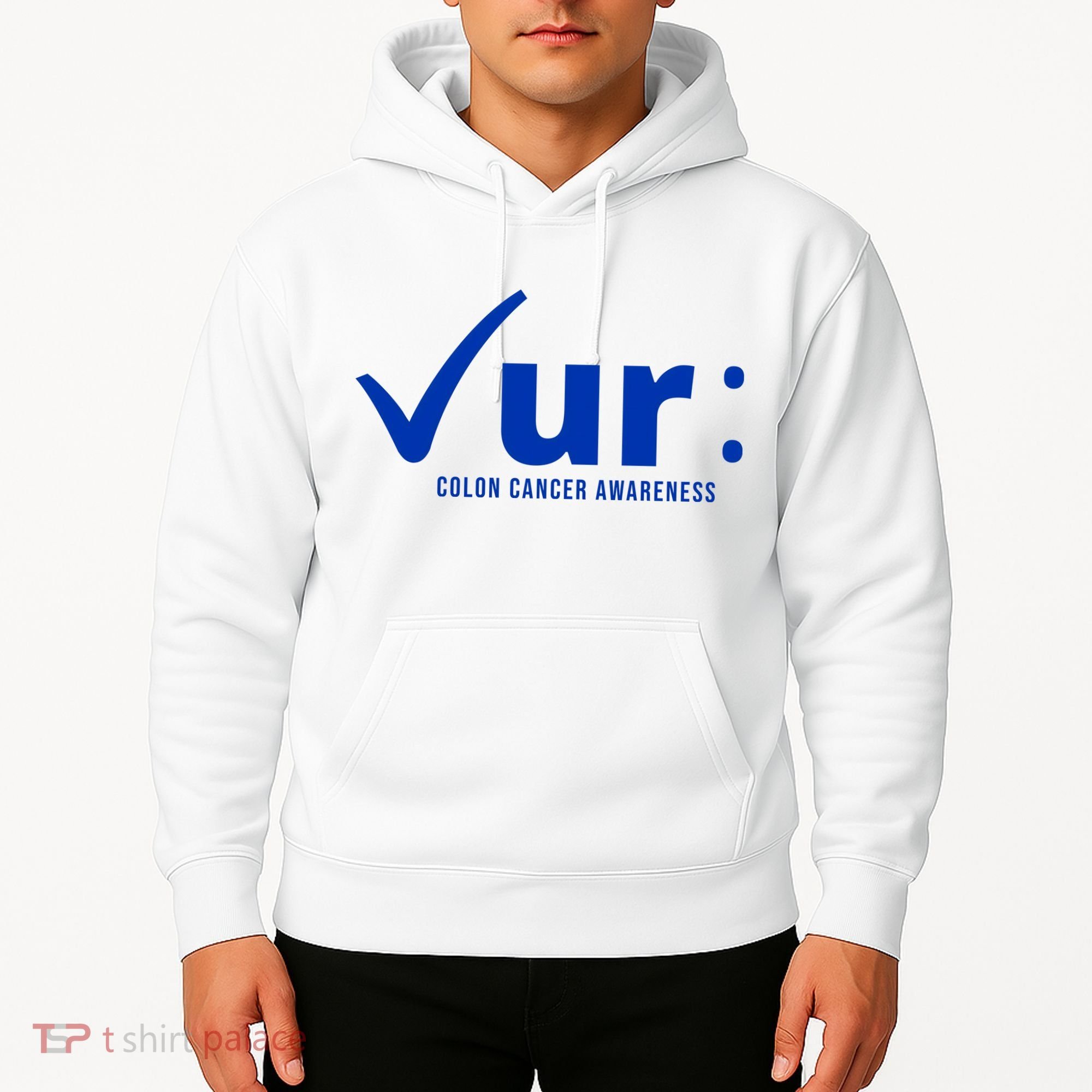 Check Ur Colon Cancer Awareness Hoodie