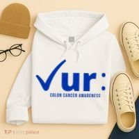 Check Ur Colon Cancer Awareness Hoodie thumb 4