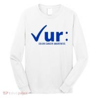 Check Ur Colon Cancer Awareness Long Sleeve Shirt thumb 0