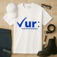 Check Ur Colon Cancer Awareness Tall T-Shirt thumb 3