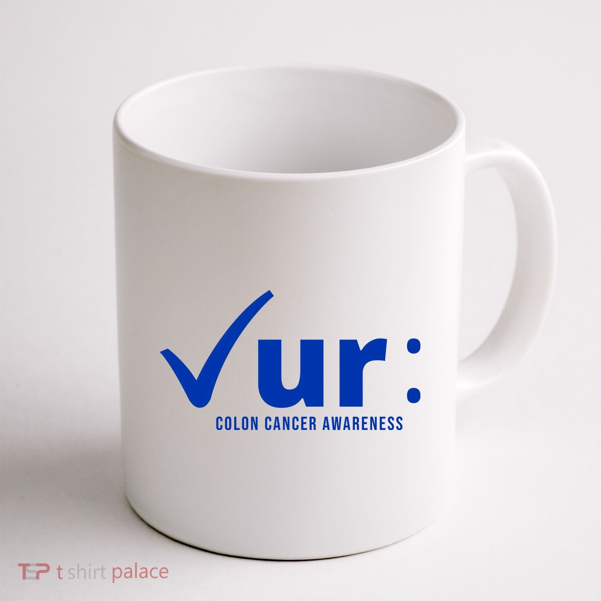 Check Ur Colon Cancer Awareness Coffee Mug