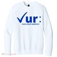 Check Ur Colon Cancer Awareness V.I.T. Fleece Crew Sweatshirt thumb 0