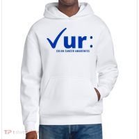 Check Ur Colon Cancer Awareness District V.I.T. Heavyweight Hoodie thumb 0