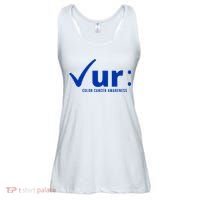 Check Ur Colon Cancer Awareness Ladies Essential Flowy Tank thumb 0