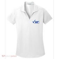 Check Ur Colon Cancer Awareness Women's Dry Zone Grid Polo thumb 0