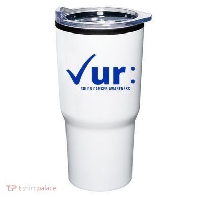 Check Ur Colon Cancer Awareness Tumbler