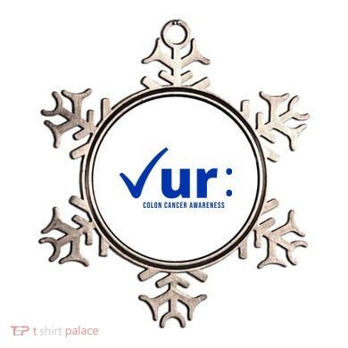 Check Ur Colon Cancer Awareness Ornament