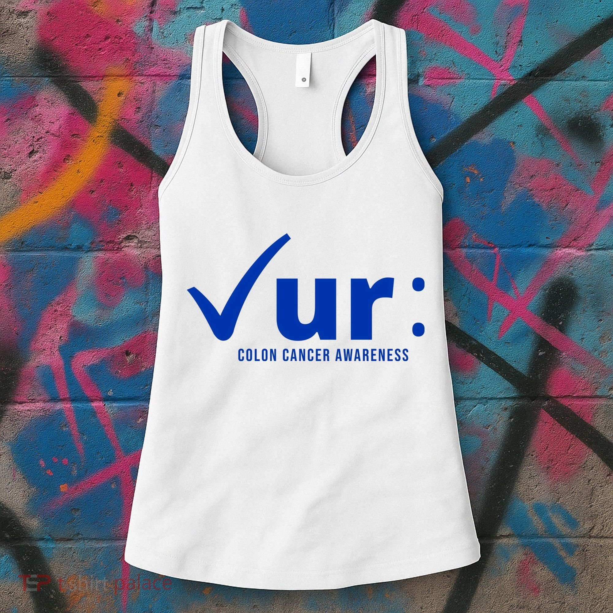 Check Ur Colon Cancer Awareness Women's Tank Top