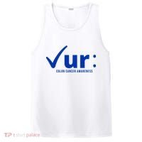 Check Ur Colon Cancer Awareness PosiCharge Competitor Tank thumb 0