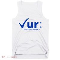 Check Ur Colon Cancer Awareness Tank Top thumb 0