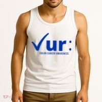 Check Ur Colon Cancer Awareness Tank Top thumb 3