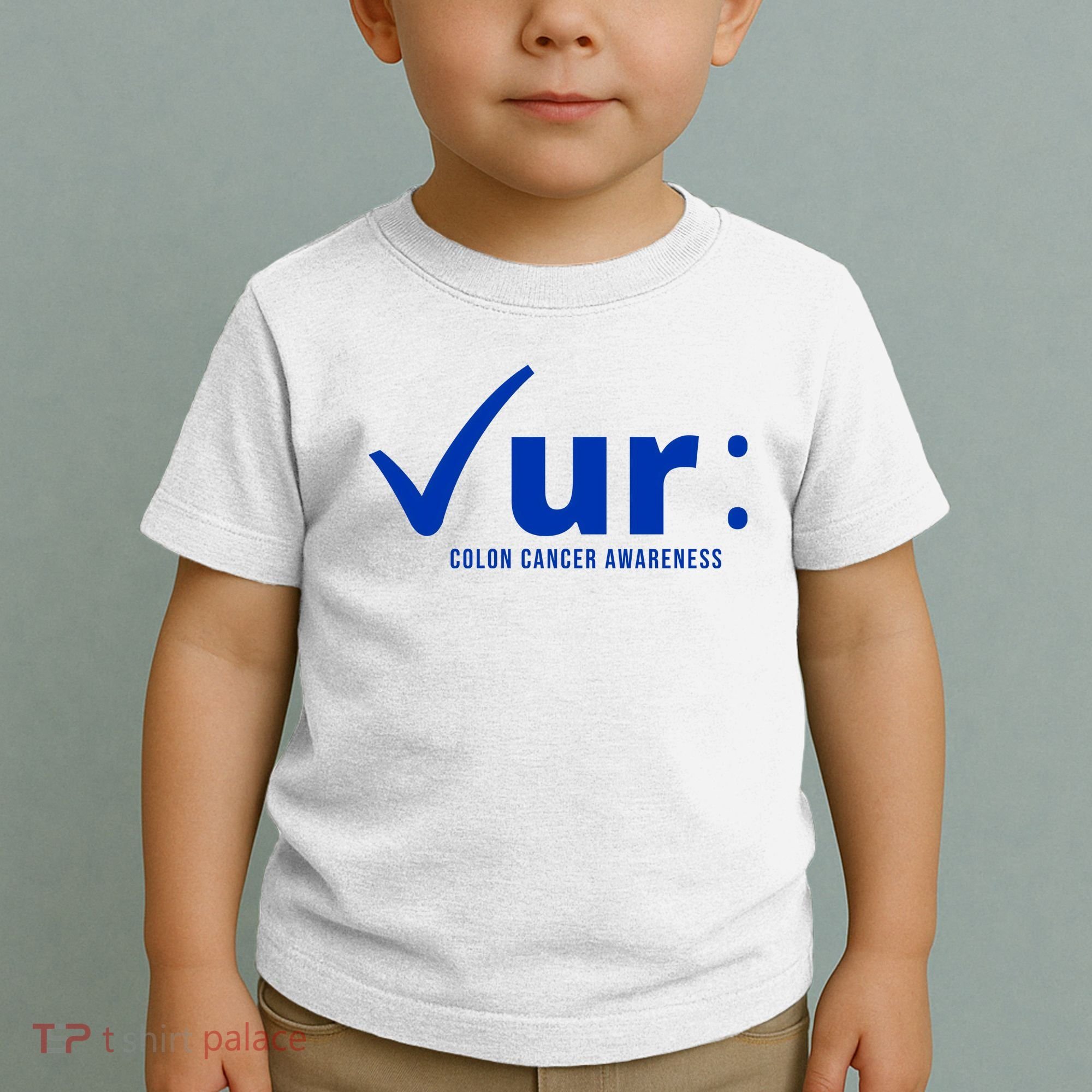 Check Ur Colon Cancer Awareness Toddler T-Shirt