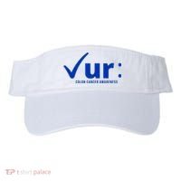 Check Ur Colon Cancer Awareness Visor thumb 0