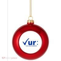 Check Ur Colon Cancer Awareness Plastic Christmas Ball Ornament thumb 0