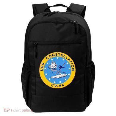CV-64 USS Constellation U.S. Aircraft Carrier Backpack
