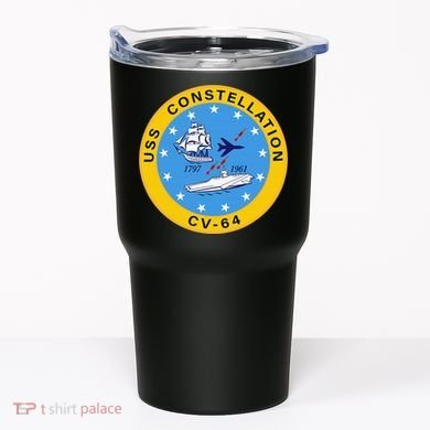 CV-64 USS Constellation U.S. Aircraft Carrier Tumbler