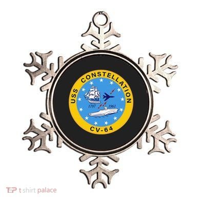 CV-64 USS Constellation U.S. Aircraft Carrier Ornament