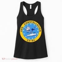 CV-64 USS Constellation U.S. Aircraft Carrier Women's Tank Top thumb 0