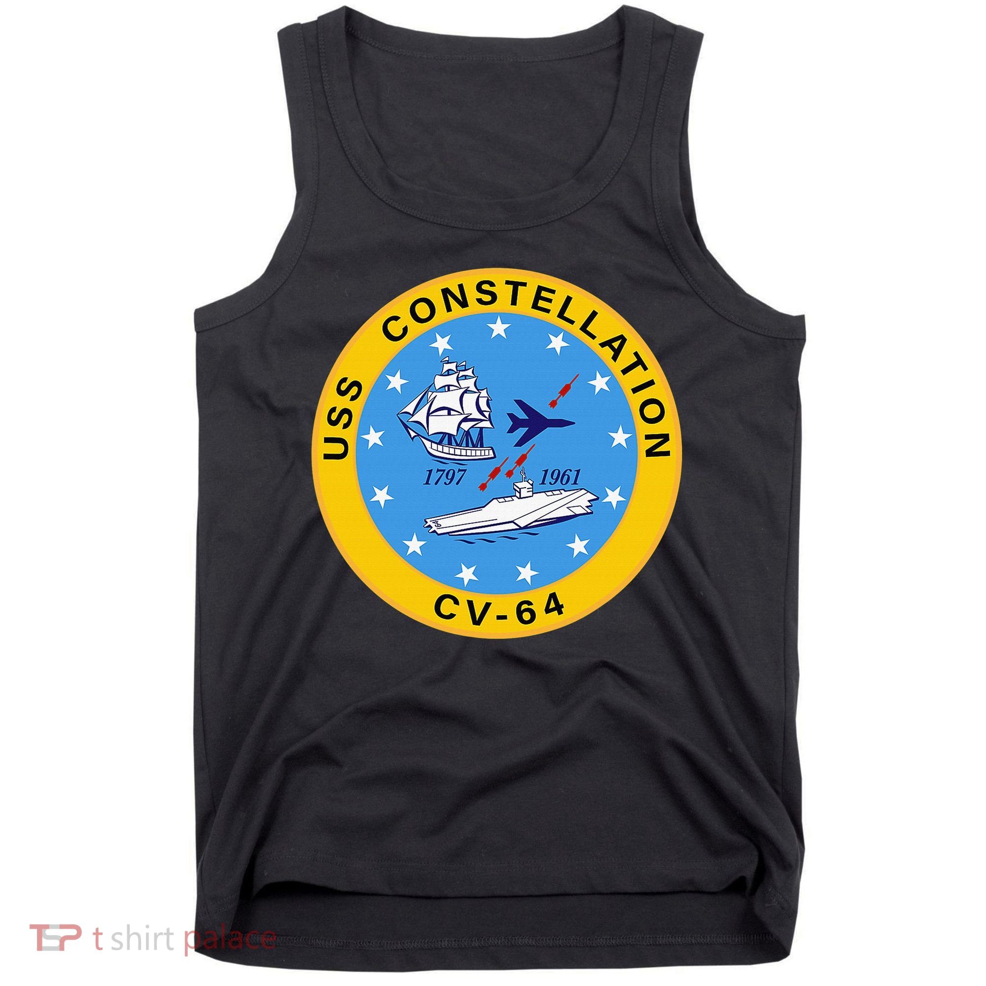 CV-64 USS Constellation U.S. Aircraft Carrier Tank Top